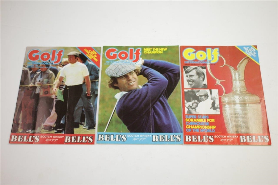 1975 Golf International Golf Magazines - Fifteen (15)