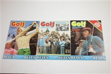 1975 Golf International Golf Magazines - Fifteen (15)