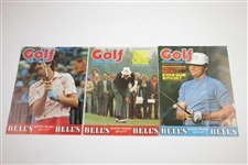 1975 Golf International Golf Magazines - Fifteen (15)