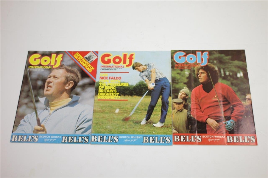 1975 Golf International Golf Magazines - Fifteen (15)