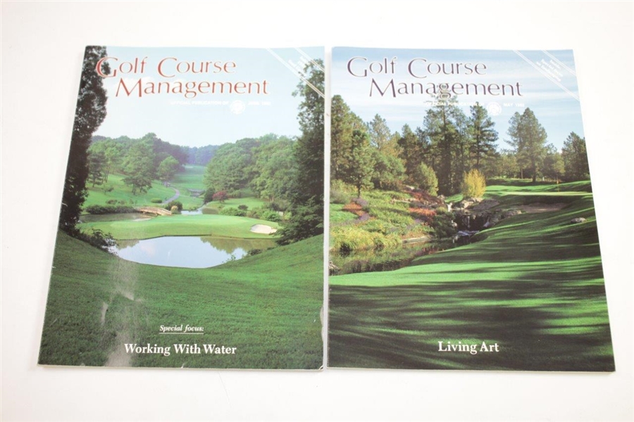 1992 Golf Course Management Golf Magazines - Six (6)