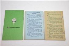 1960-1969 USGA Rules of Golf Booklets - Ten (10)