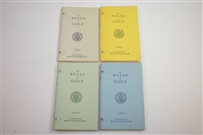 1960-1969 USGA Rules of Golf Booklets - Ten (10)