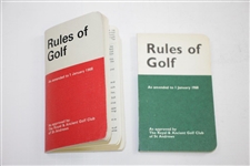 Four 1968 Rules of Golf Plus 1970-1972 USGA Rules of Golf Booklets - Seven (7)