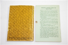 Four 1968 Rules of Golf Plus 1970-1972 USGA Rules of Golf Booklets - Seven (7)