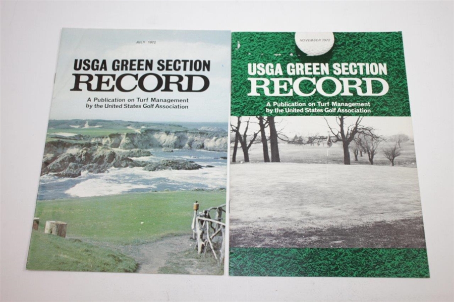 1969-1972 USGA Green Section Records Golf Magazines - Twenty-Three (23)