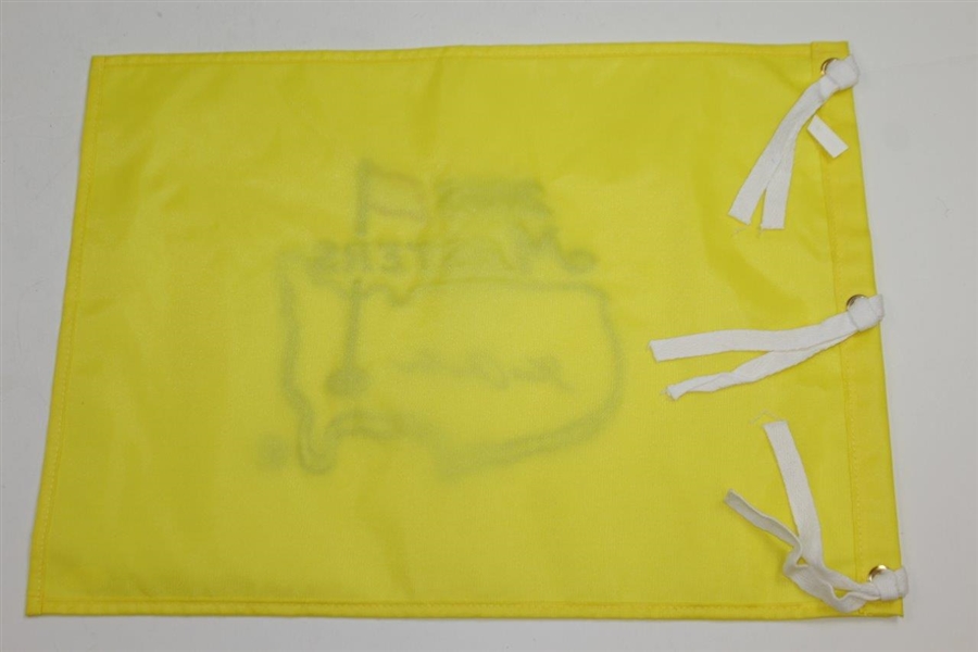 George Archer Signed 2005 Masters Embroidered Flag JSA #P94942