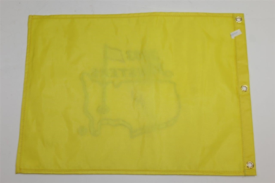 Jose Maria Olazabal Signed 2003 Masters Embroidered Flag JSA #P94948