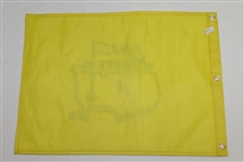 Jose Maria Olazabal Signed 2003 Masters Embroidered Flag JSA #P94948