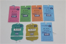 2005 The OPEN Championship Ticket Set Plus Two Juvenile Tickets - Tiger Woods
