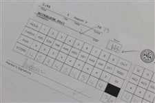 Phil Mickelson & Rich Beem Signed Official 2008 PGA Championship at Oakland Hills Scorecard JSA ALOA