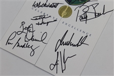 Eleven (11) LPGA World Golf Hall of Fame Members Signed WGHOF Program JSA ALOA