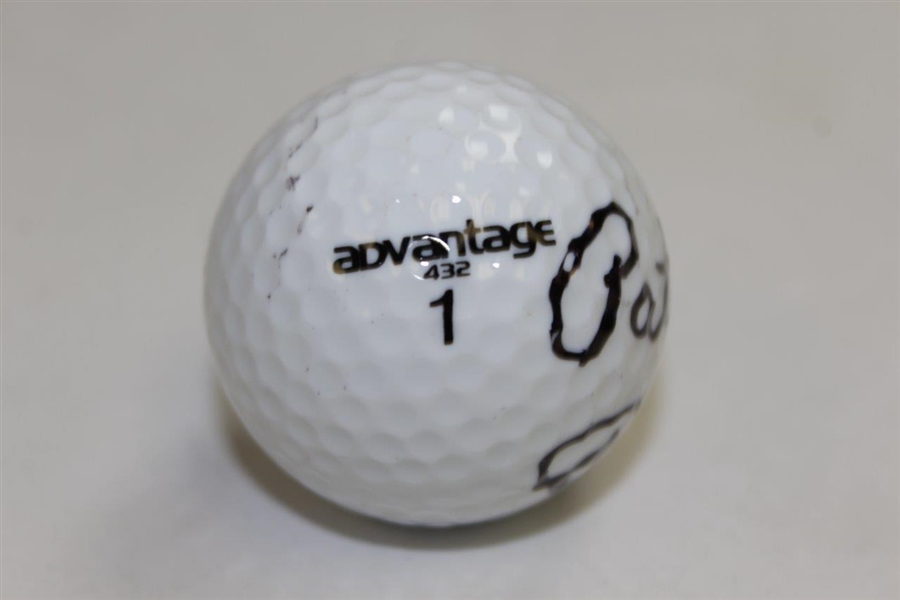 Patty Berg Signed Wilson Advantage 432 Logo Golf Ball JSA ALOA