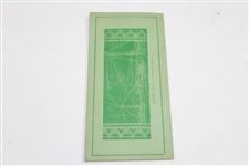 1933 'Let's Play Golf' Chicago Daily Fee Golf Association Official Directory