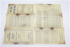 1930 'Golf and Country Clubs of Chicago' Pocket Guide Booklet