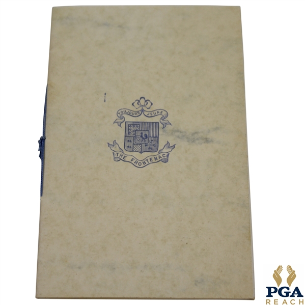 Circa 1940s The Fontenanc Island & Golf Course Thousand Islands St. Lawrence River Booklet