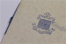 Circa 1940's 'The Fontenanc Island & Golf Course' Thousand Islands St. Lawrence River Booklet