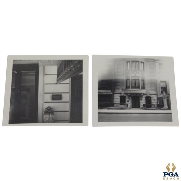 Two 1953 Original Photos of USGA The Golf House in New York City