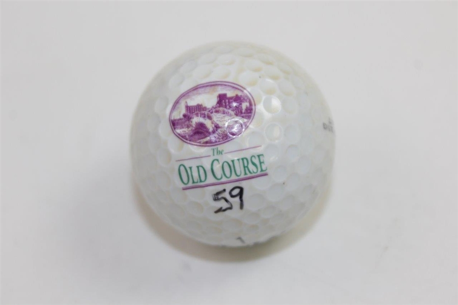 Kel Nagle Signed St. Andrews The Old Course Logo Golf Ball JSA ALOA