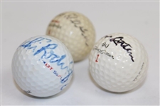 Devlin & Littler Signed Personal Logo Golf Balls & ChiChi Signed Golf Ball JSA ALOA
