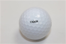Tiger Woods Tournament Used Nike TW Left-Handed Golf Glove & Personal Marked Golf Ball