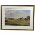 Kenneth Reed Signed Ltd Ed Muirfield Clubhouse 37/850 Print - Framed