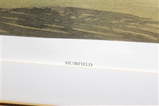 Kenneth Reed Signed Ltd Ed Muirfield Clubhouse 37/850 Print - Framed