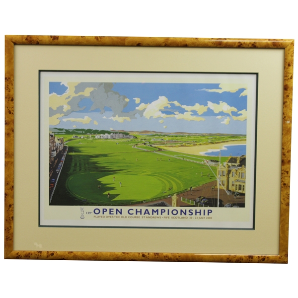 2000 OPEN Championship at The Old Course St. Andrews Poster - Framed