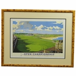 2000 OPEN Championship at The Old Course St. Andrews Poster - Framed