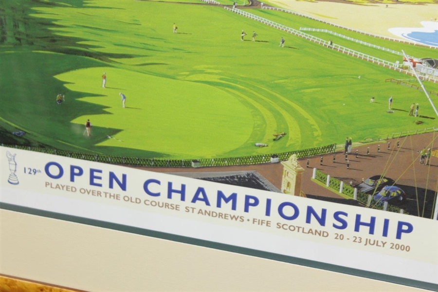 2000 OPEN Championship at The Old Course St. Andrews Poster - Framed