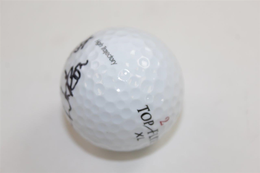 Tom Watson Signed Top-Flite XL Logo Golf Ball with 'All My Best' JSA ALOA