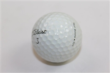 Ben Crenshaw Signed Titleist 3 Logo Golf Ball JSA ALOA
