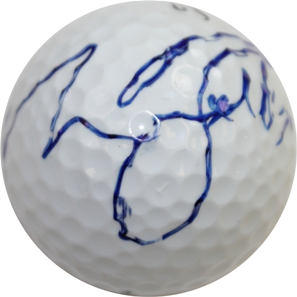 Nick Faldo Signed Titleist 2 Logo Golf Ball JSA ALOA
