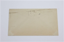 Bobby Jones Signed 1933 Augusta National GC First Day Green Ink Cover - Rare FULL JSA #BB90091