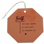 1946 Masters Tournament FINAL Rd Sunday Ticket #111 - Low Number