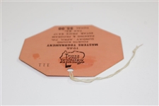 1946 Masters Tournament FINAL Rd Sunday Ticket #111 - Low Number