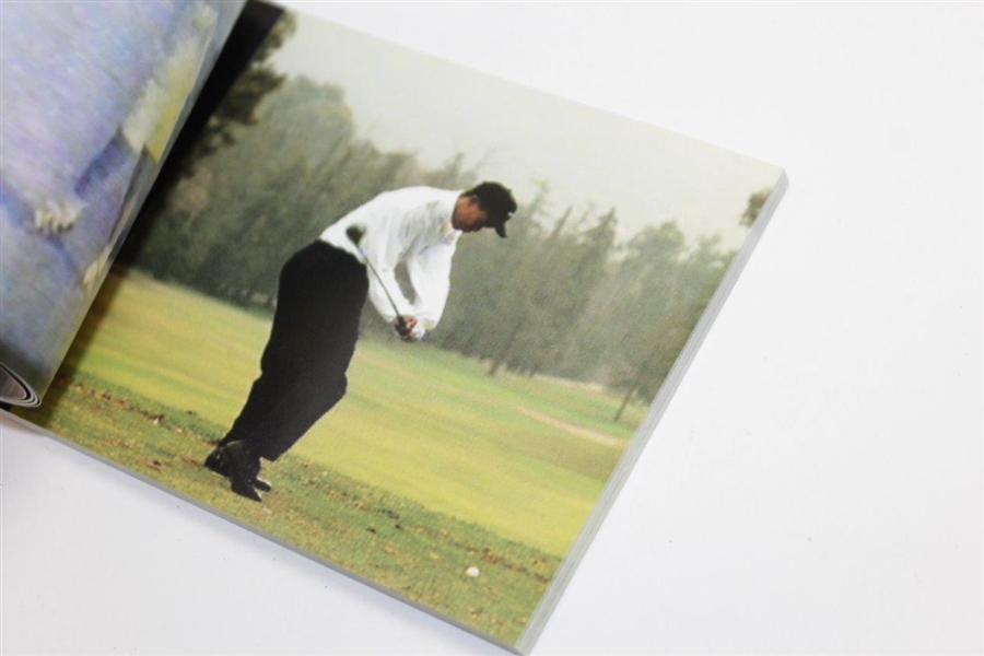 Two Tiger Woods NIKE Flip Books - One English Version & One Japan Version