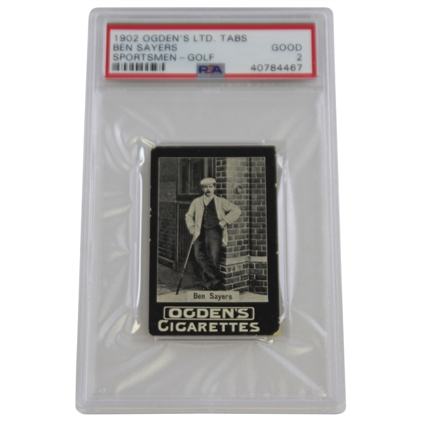 1902 Ben Sayers Ogden's Cigarettes PSA Slabbed Golf Card - Good 2 40784467
