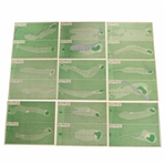 1966 Augusta National Golf Club "The Masters" APBA Golf Game 18 Cards 1 Per Hole Set No. 18M64