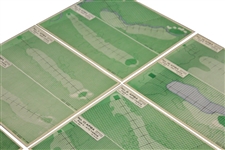 1966 Augusta National Golf Club The Masters APBA Golf Game 18 Cards 1 Per Hole Set No. 18M64