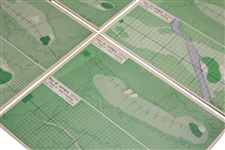 1966 Augusta National Golf Club The Masters APBA Golf Game 18 Cards 1 Per Hole Set No. 18M64