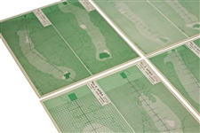 1966 Augusta National Golf Club The Masters APBA Golf Game 18 Cards 1 Per Hole Set No. 18M64