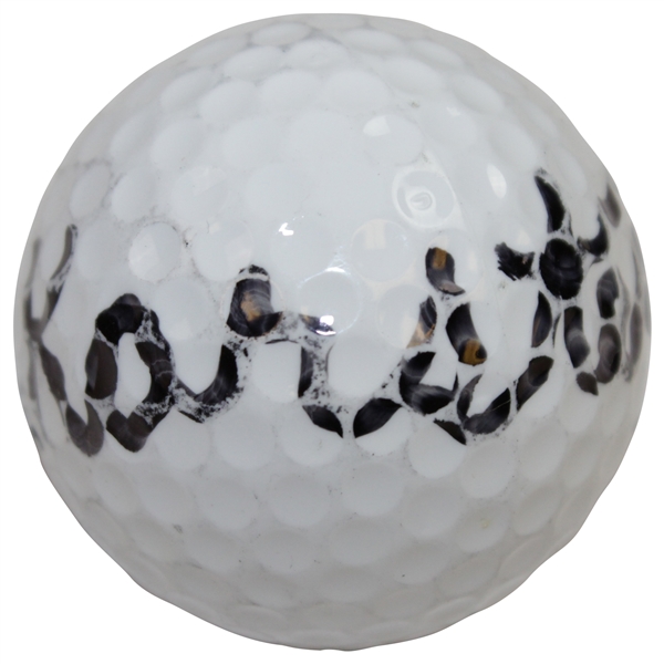 Karsten Solheim Signed Sure-Lite Logo Golf Ball JSA ALOA