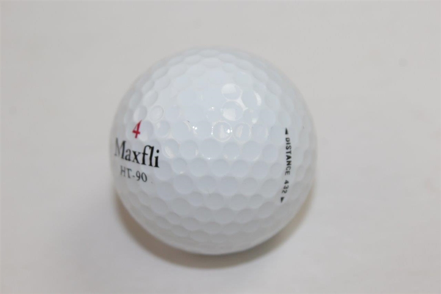 Gary Player Signed MaxFli Logo Golf Ball JSA ALOA