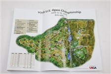 Brooks Koepka Signed 2017 US Open at Erin Hills Sunday Final Rd Ticket JSA ALOA