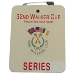 1989 Walker Cup at Peachtree Golf Club SERIES Badge - Phil Mickelson 