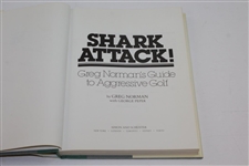 Greg Norman Signed 'Shark Attack: Greg Norman's Guide to Aggressive Golf' Book JSA ALOA