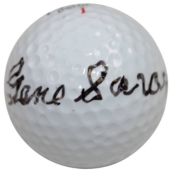 Gene Sarazen Signed Wilson UltraDistance Logo Golf Ball JSA ALOA