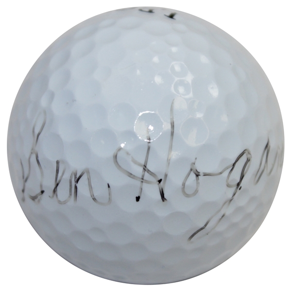 Ben Hogan Signed Legend Hogan-100 Logo Golf Ball JSA FULL #BB91347