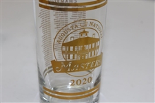 2020 Masters Tournament 22K Gold Ltd Ed Commemorative Champions Glass in Original Box